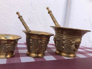 Almirez bronce