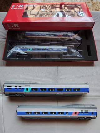 Set 2 Carrozze 1a/2a Classe "TGV Atlantique" 1:87