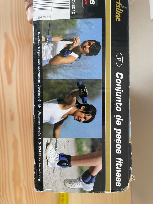 Pesas fitness Sportline - 2kg