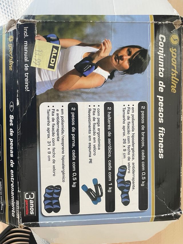 Pesas fitness Sportline - 2kg