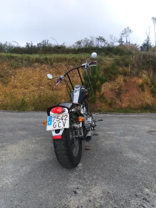 Moto Leonart Spyder chopper 125cc