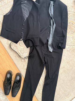 Traje negro completo