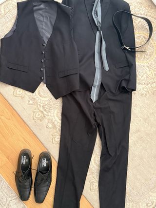 Traje negro completo