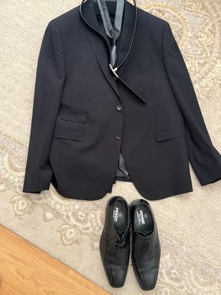 Traje negro completo