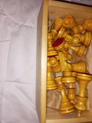 Ajedrez y Damas antiguo