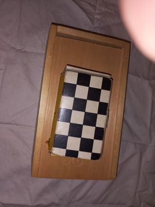 Ajedrez y Damas antiguo