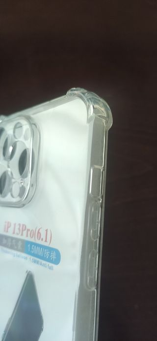 Funda iPhone 13 Pro (6.1) transparente