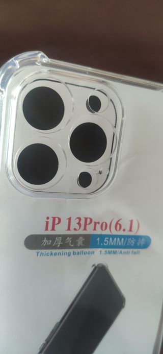 Funda iPhone 13 Pro (6.1) transparente