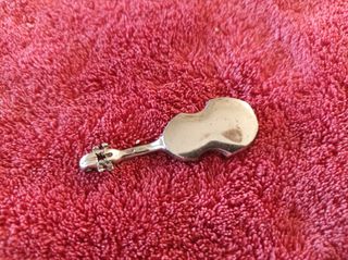 Mini Violino Argento Collezione Anni '60