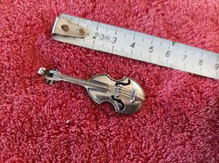 Mini Violino Argento Collezione Anni '60
