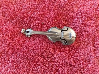 Mini Violino Argento Collezione Anni '60