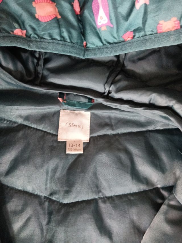 Chaqueta niña Sfera búhos 13-14 años
