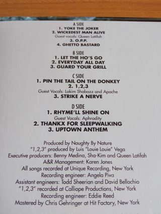 LP Doble / Naughty By Nature / Classic Hip Hop