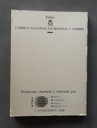 Cartera Prueba 500Ptas 1987 25 Aniv Boda SS. Reyes