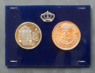 Cartera Prueba 500Ptas 1987 25 Aniv Boda SS. Reyes
