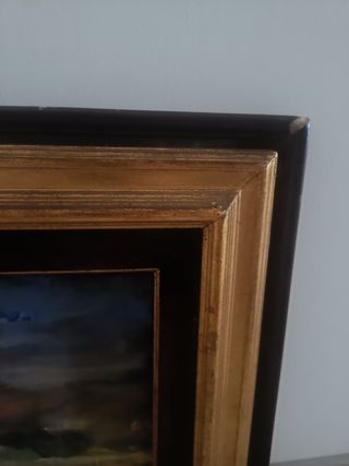 Quadro olio cavalli - Dipinto