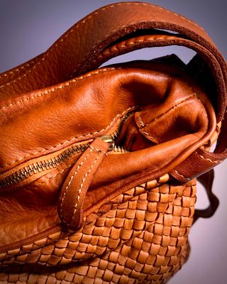 Bolso boho in pelle italiana