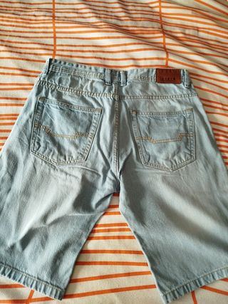 Bermudas EASYWEAR L - Vaqueras azules