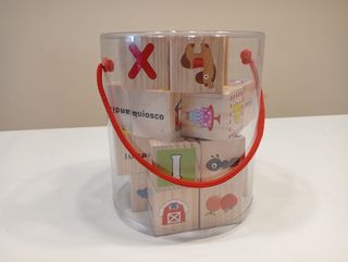 ABECEDARIO Cubos madera