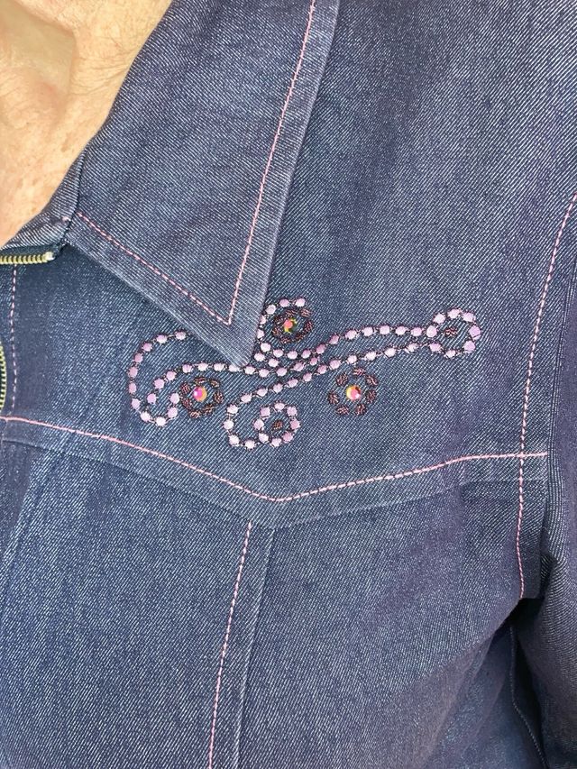 Traje vaquero azul - chaqueta y pantalón