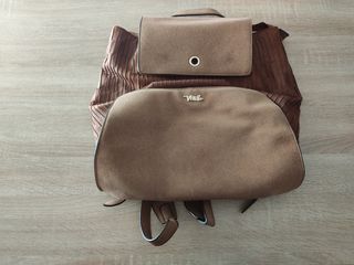 Mochila de auténtico cuero