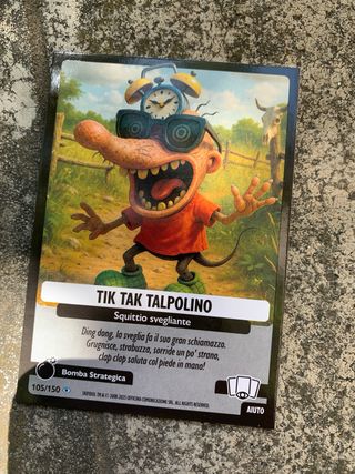 Carta Tik Tak Talpolino - Brainrot