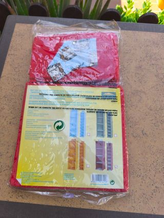 SUPER OFERTON!! ORGANIZAFORES TELA ROJO - INFANTIL