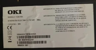 TV Oki 20" - Televisión 53x37 No Smart TV