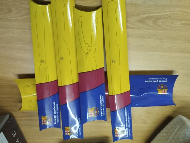 Utensilios BBQ FC Barcelona - 5 piezas