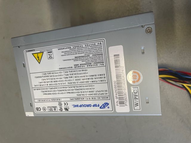 Fuente alimentación PC FSP 420W
