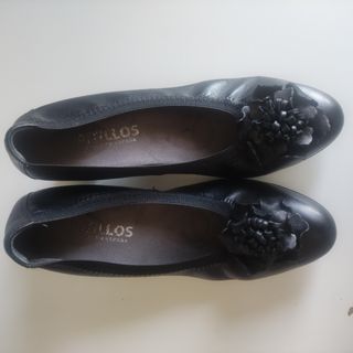 Zapatos Pitillos negros tacón