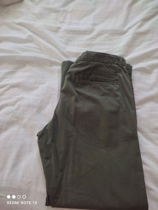 Pantalón Verde Oliva Hombre