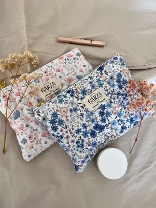 Neceser plano acolchado ebook o multiusos handmade