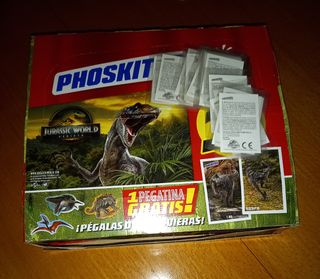 Cromos Jurassic World Phoskito