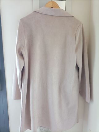 Abrigo beige Encuentro talla 44
