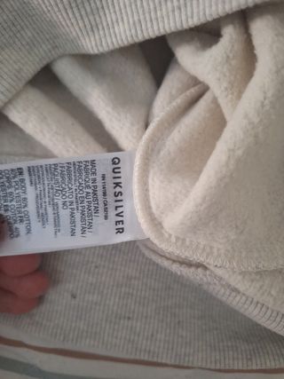 Sudadera Quiksilver gris