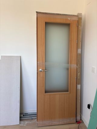 Puertas interiores cristal (2) se venden las dos