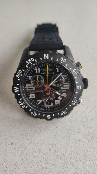 Reloj Negro Cronógrafo (A Estrenar)