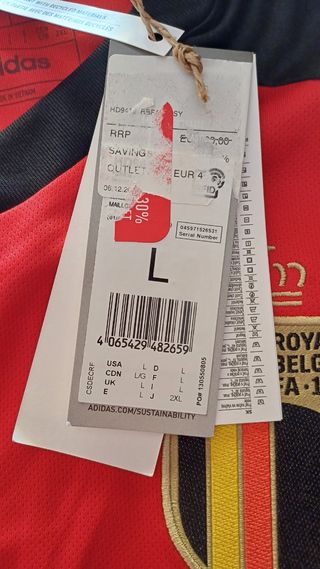 Maglia Belgio 2022 - Adidas