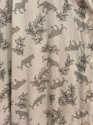 Blusa blanca rayón L