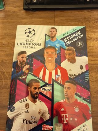 Álbum Champions League 18/19