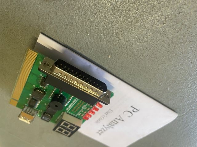 Analizador PC - Tarjeta de diagnóstico