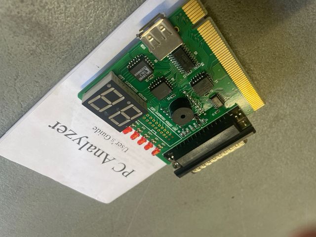 Analizador PC - Tarjeta de diagnóstico