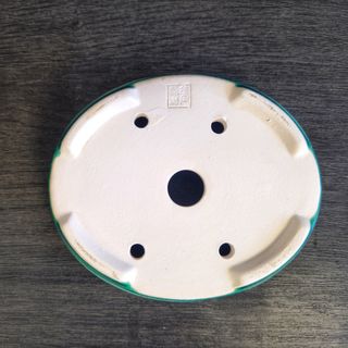 Vaso bonsai Cerâmica Verde | 13cm