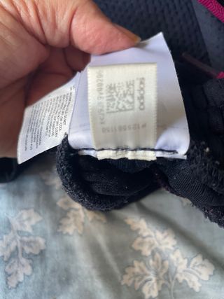 Pantalón Adidas chándal azul-fusia