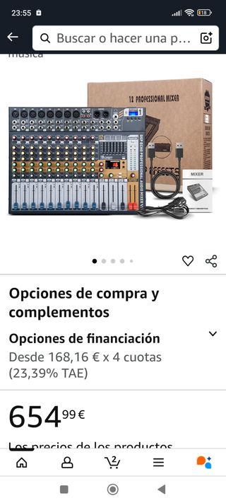 Equipo sonido profesional
