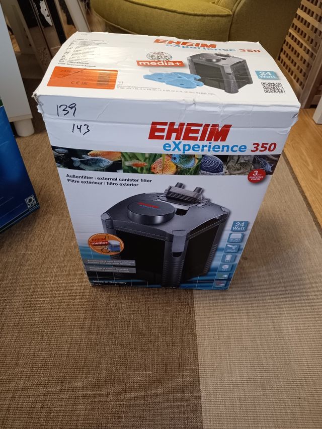 Filtro Eheim 350 acuario