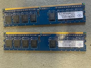 Memorias RAM Nanya 2x 2GB