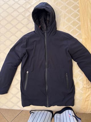 Piumino Invicta 14 anni - Nero e blu double face