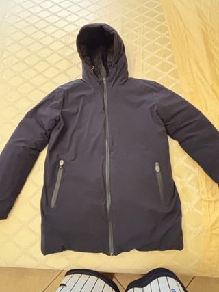 Piumino Invicta 14 anni - Nero e blu double face